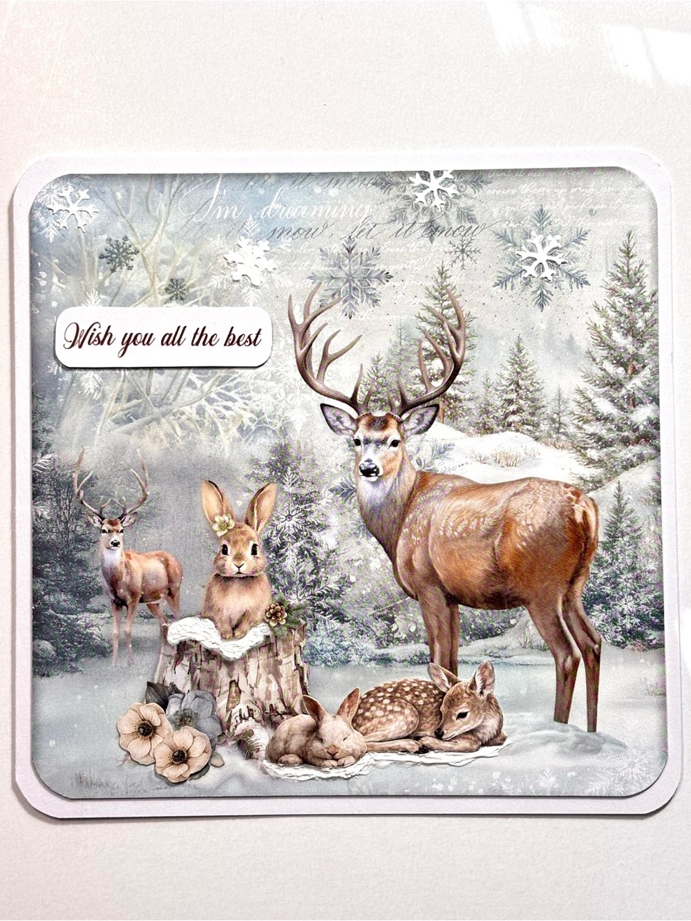 Handmade Christmas Greeting Card